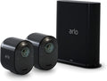 Black 4K Wireless Security Camera System U6925