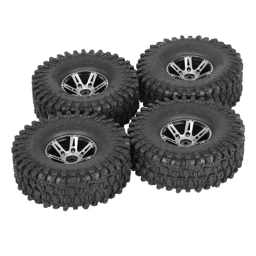 1/10 Crawler Tires with Metal Hub O244