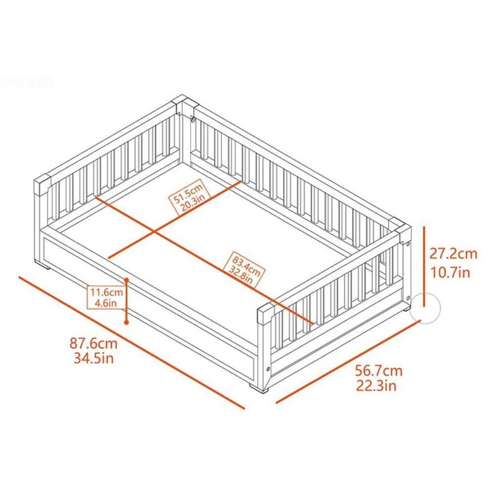 Raised Dog Daybed V297