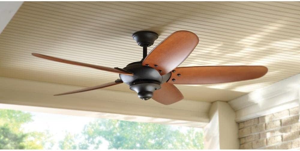 60" Outdoor Oil Rubbed Bronze Ceiling Fan I75299