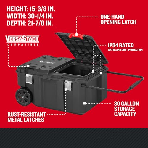 30 Gallon Rolling Tool Chest J56474