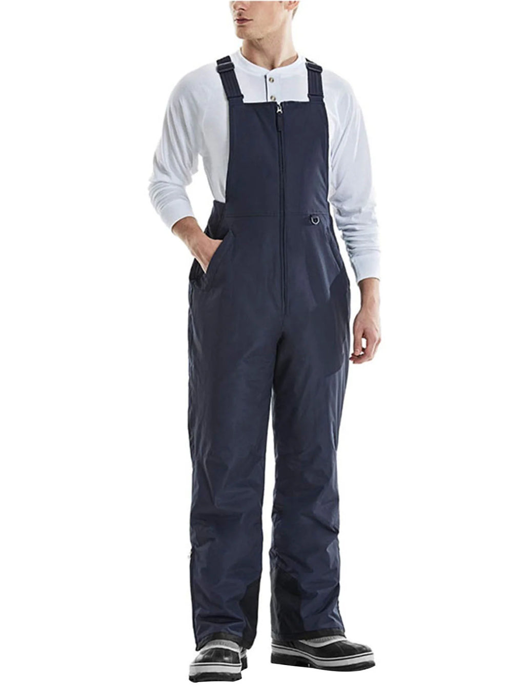 Waterproof Insulated Ski Bib Overalls with Pocket S6449