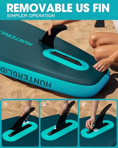 11'6×35" Extra Wide Inflatable Paddle Board 400lb Capacity A788837