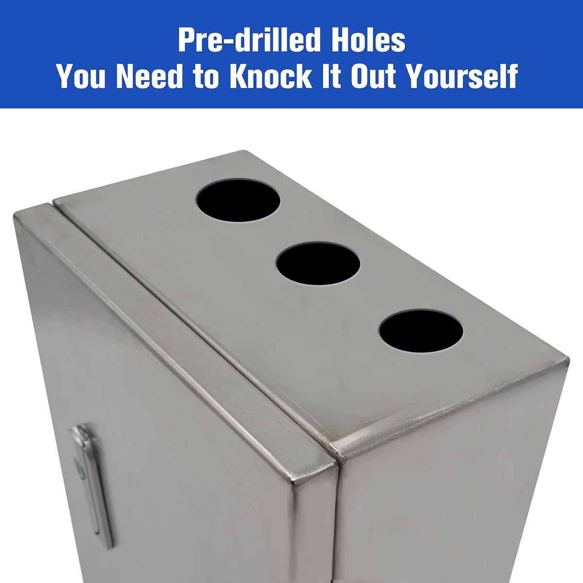 304 Stainless Steel IP65 Waterproof Junction Box with Lock Q488353