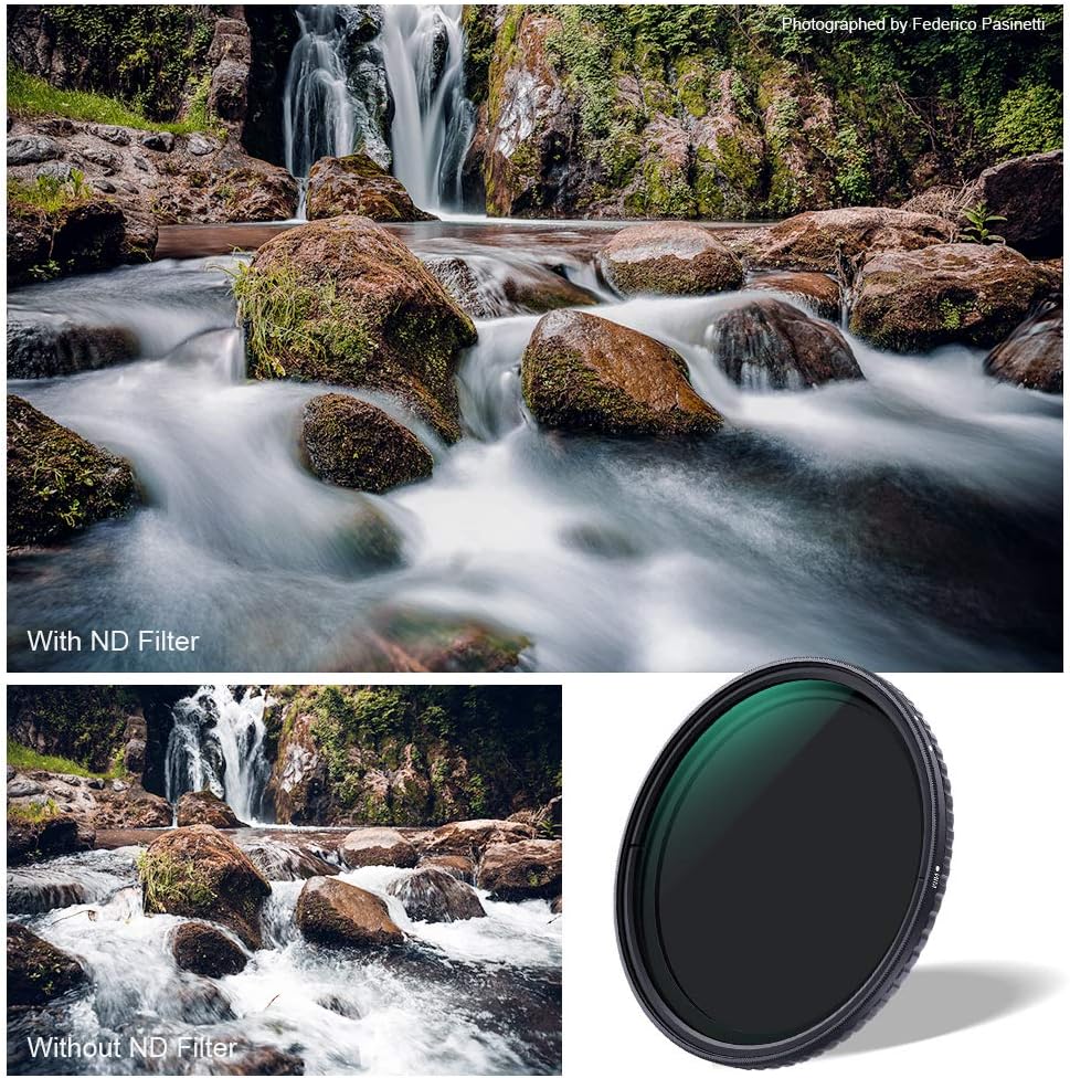 55mm Variable ND Filter ND2 to ND32 V6367