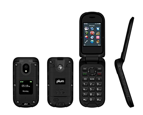 Orange Rugged Flip Phone E430