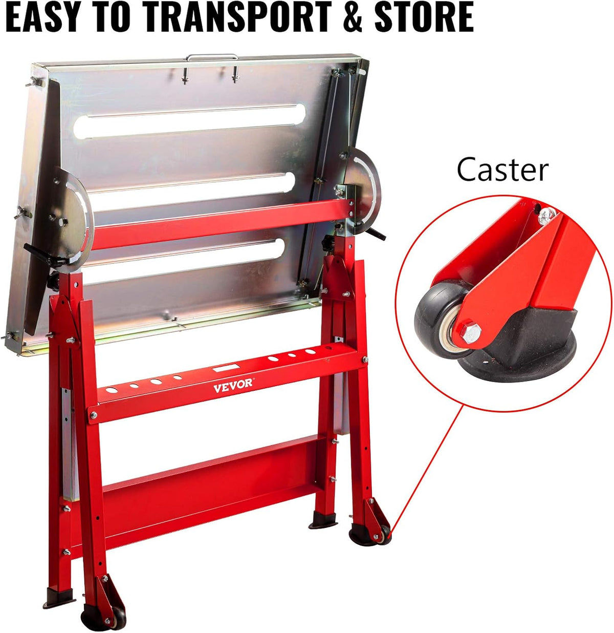 36'' x 20'' Steel Welding Table with Casters C218637