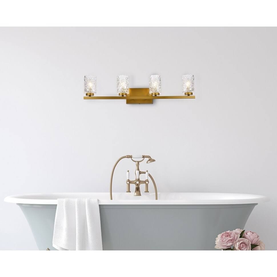 Black 4 Light Bath Sconce I496643
