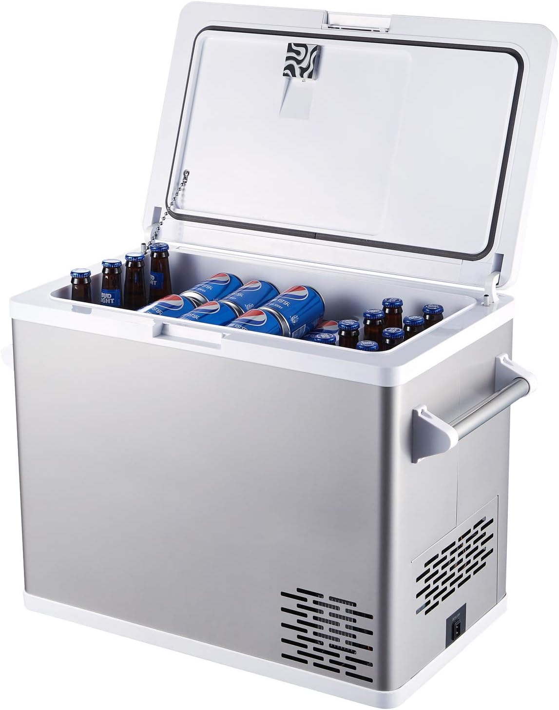Portable Car Refrigerator with Compressor Touch Screen, -4℉ ~ 68℉, 12V/24V DC and 110v AC S901039
