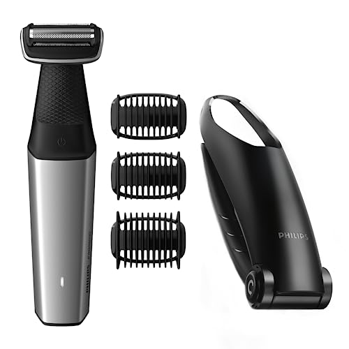 Showerproof Body & Manscaping Trimmer with Back Attachment B3860