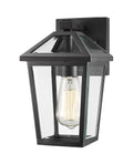 Black 1 Light Outdoor Wall Sconce I168