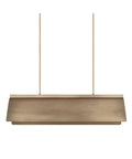 Aged Brass 8 Light Island U95611