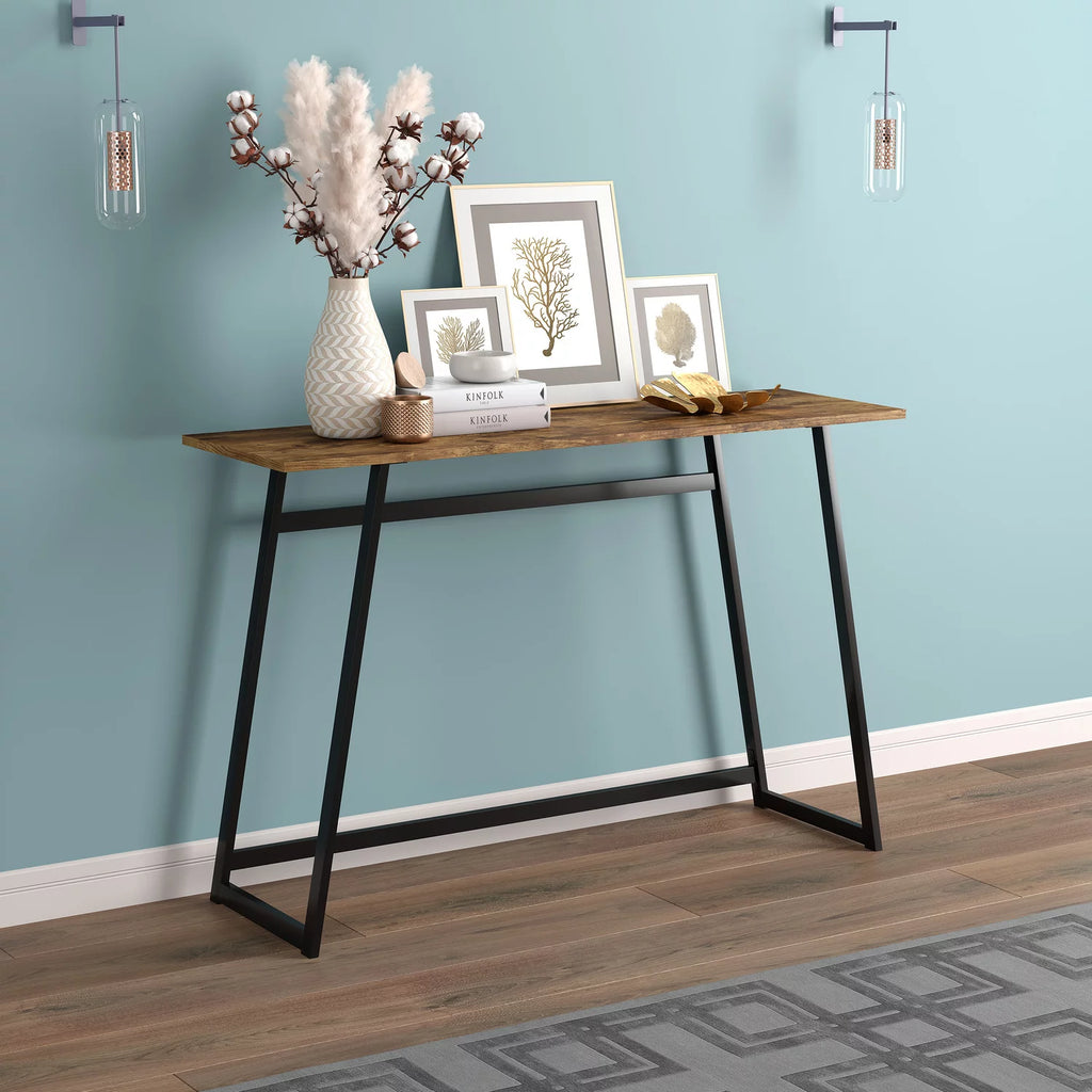 Black Metal Console Table D3795