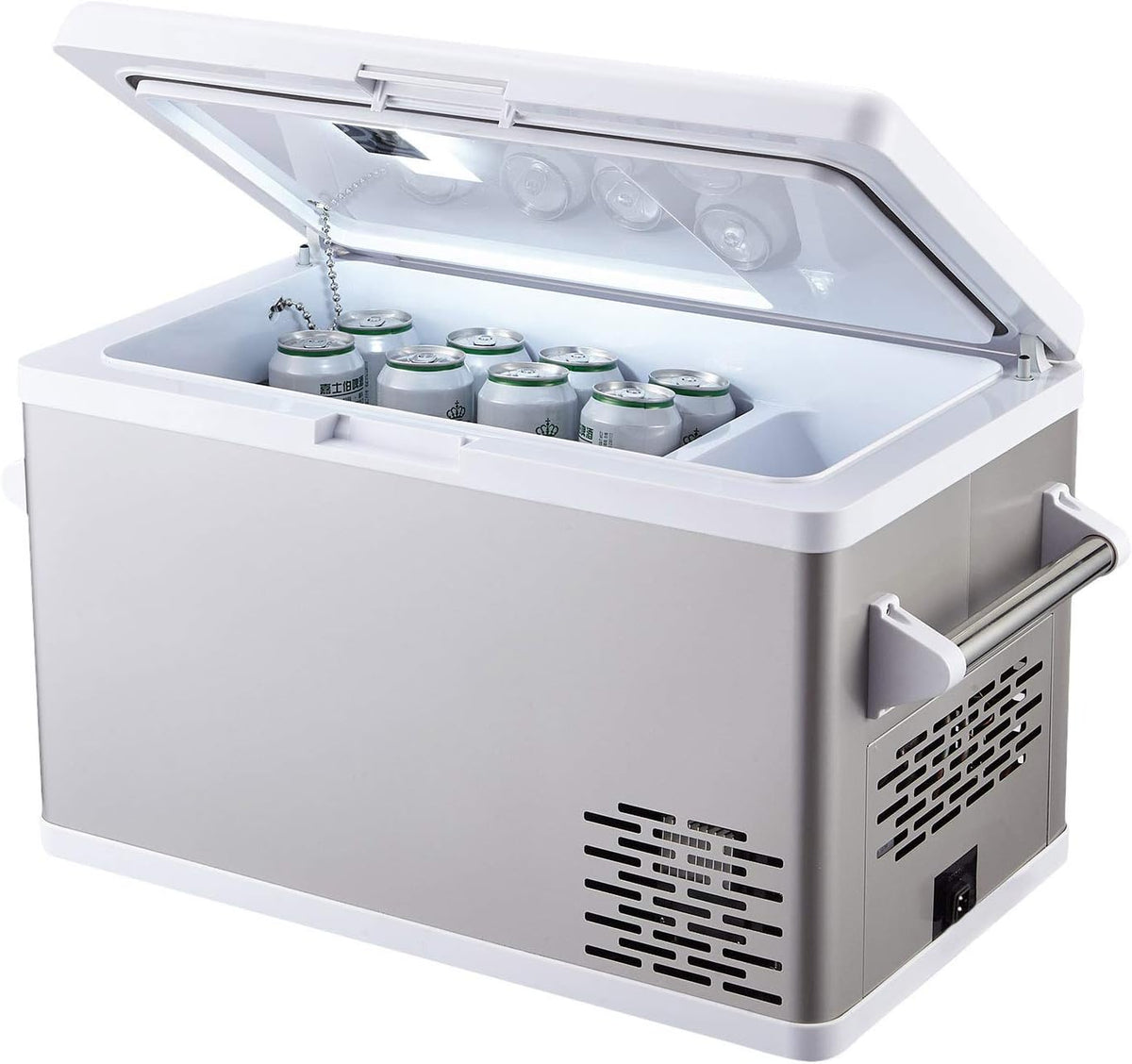 Portable Car Refrigerator with Compressor Touch Screen, -4℉ ~ 68℉, 12V/24V DC and 110v AC S901039