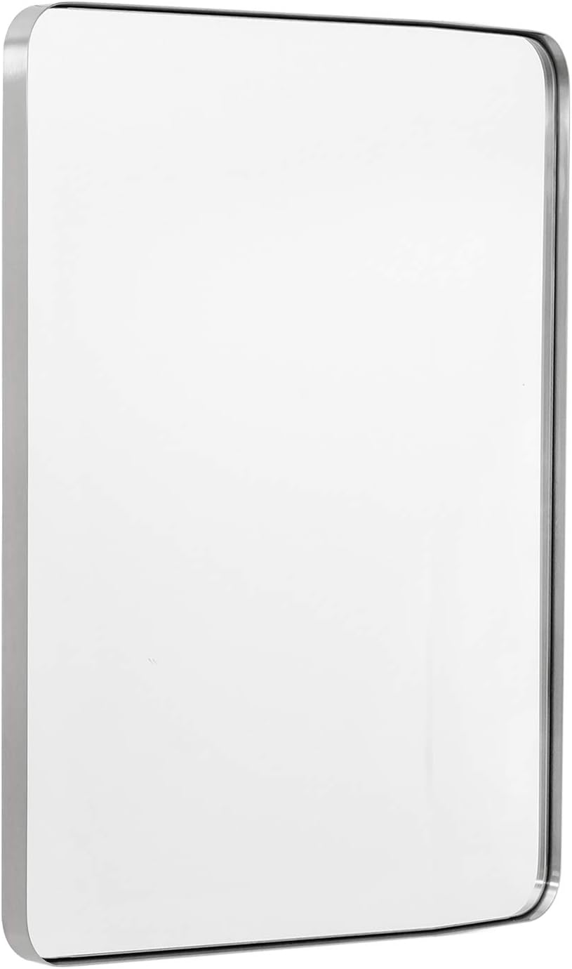 30”x40” Brushed Bronze Stainless Steel Bathroom Mirror R211501