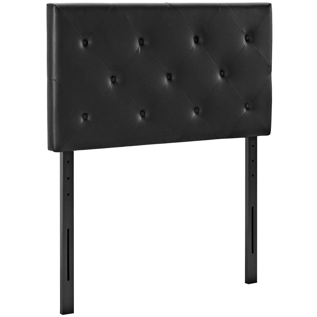 Black Full Vinyl Headboard P499