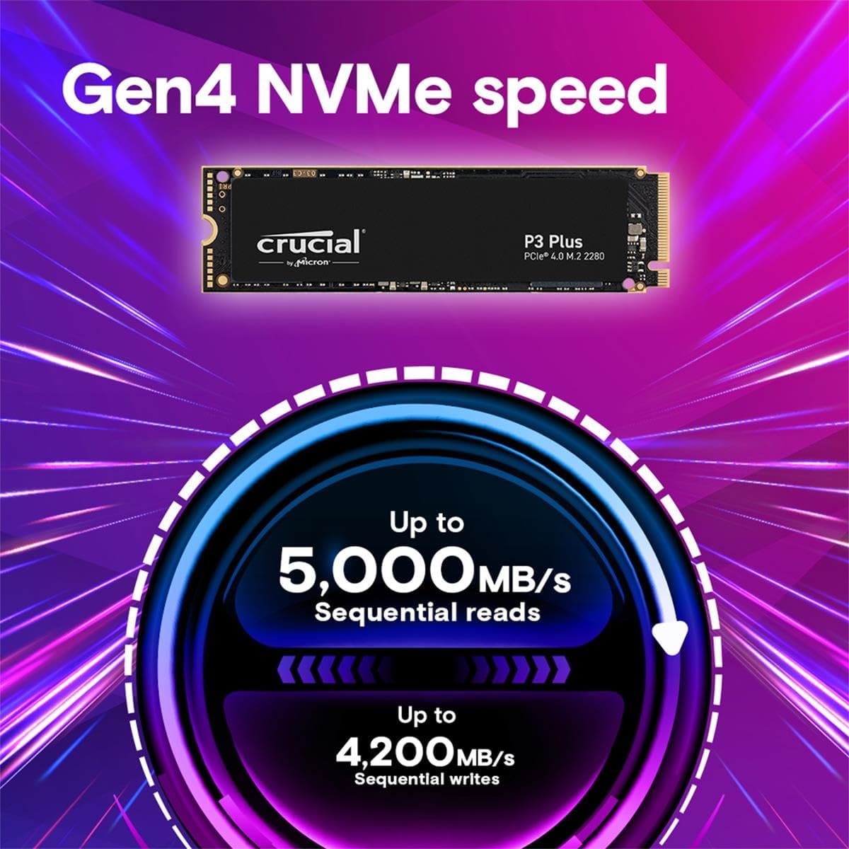 1TB PCIe Gen4 NVMe M.2 Internal SSD W746613