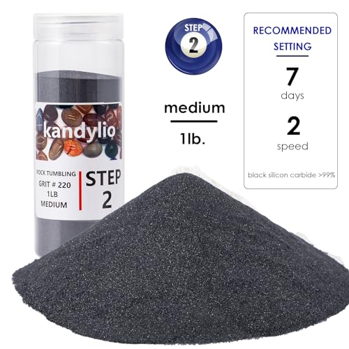 4 Lbs. 4-Steps Rock Tumbling Grit and Polish Refill N670294