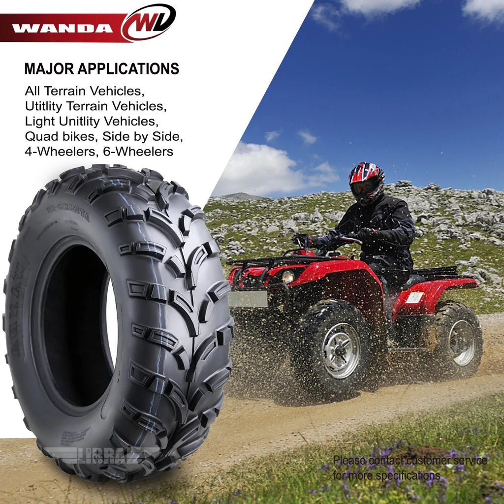 ATV/UTV Tires 25x8-12 6PR Set 2 J61412