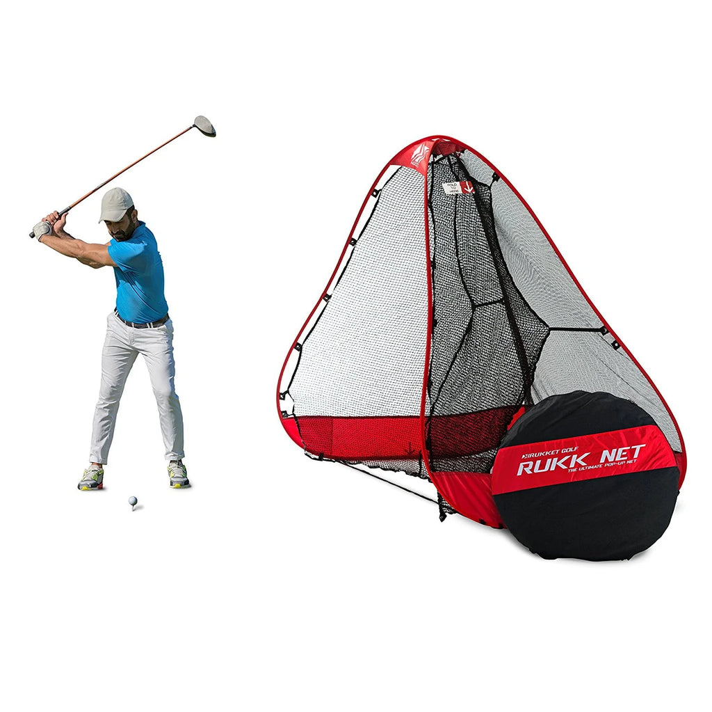 Pop-up Golf Net with Ball Return D355
