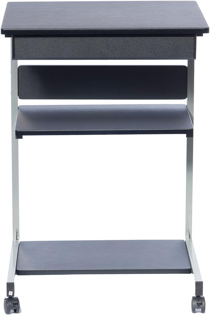 Graphite Metal Laptop Desk T98889
