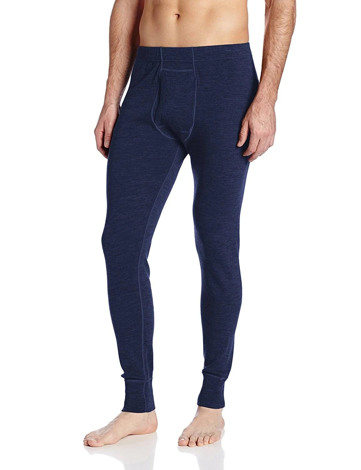 Navy Midweight Wool Bottom D395