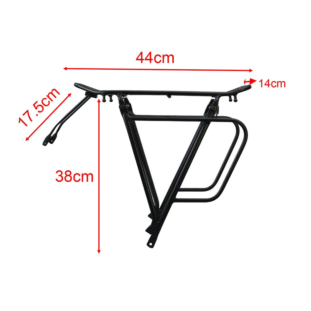 Black Rear Luggage Cargo Rack D84193