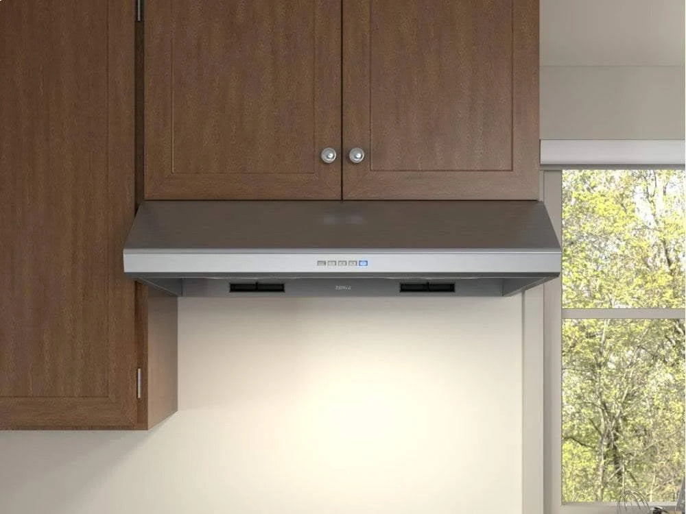 White 695 CFM Range Hood H740