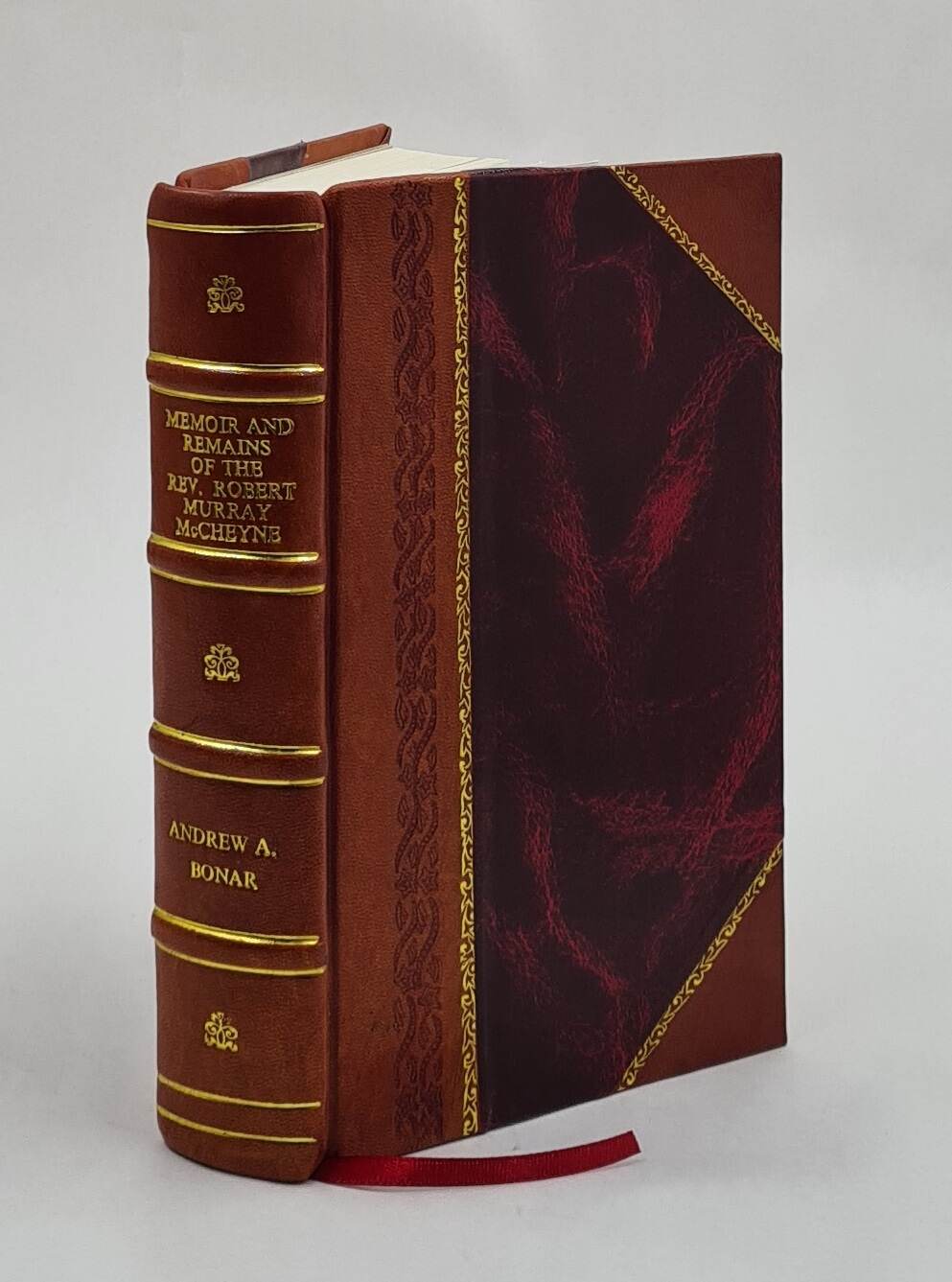 Memoir and Remains of the Rev. Robert Murray McCheyne F8932