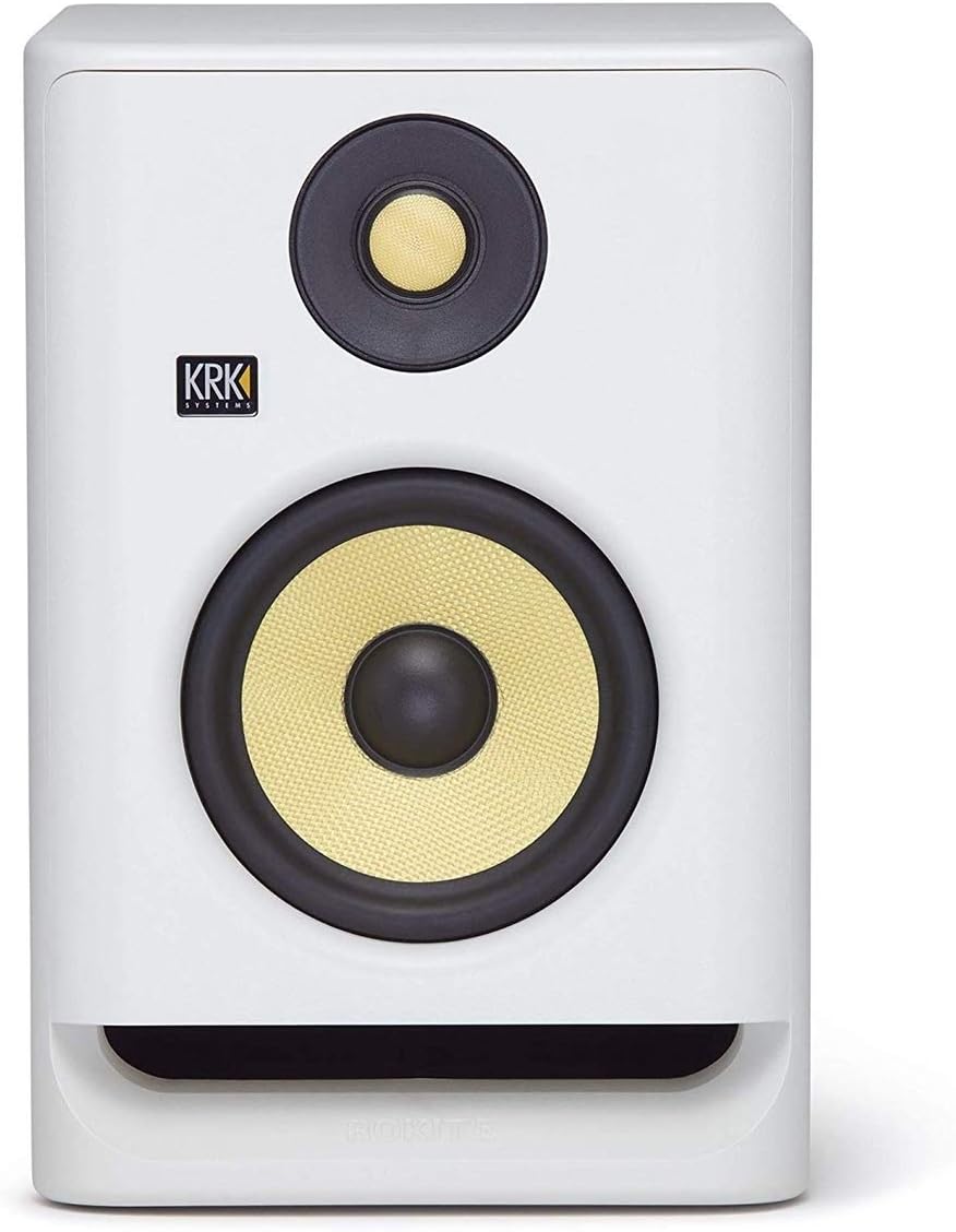 8'' Powered Studio Monitoring Speakers White U18626