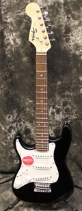 Left Handed Black Electric Guitar E53845