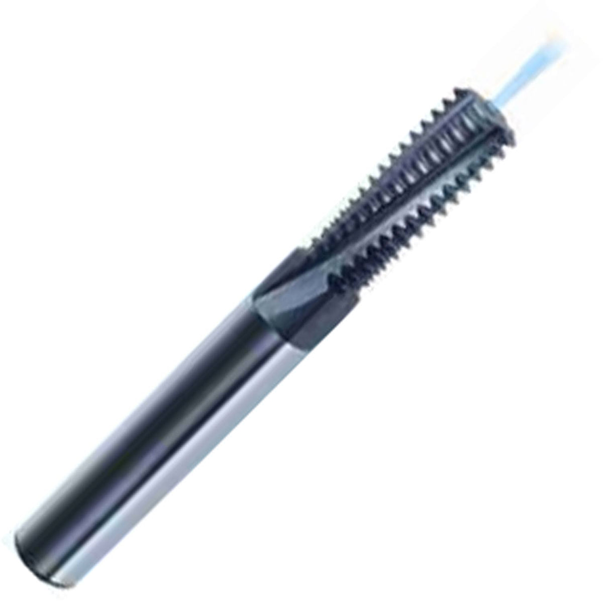 M16 x 2.00 Carbide Thread Mill, 4 Flutes, TiCN Coated, Coolant Through T175