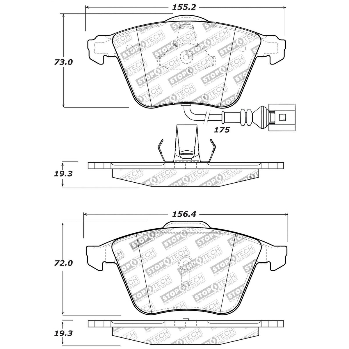 Sport Brake Pads M253190