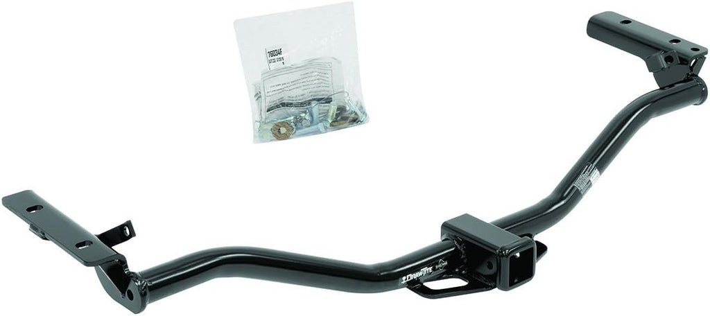 Class 3 Trailer Hitch, 2 Inch Receiver, Black E986394