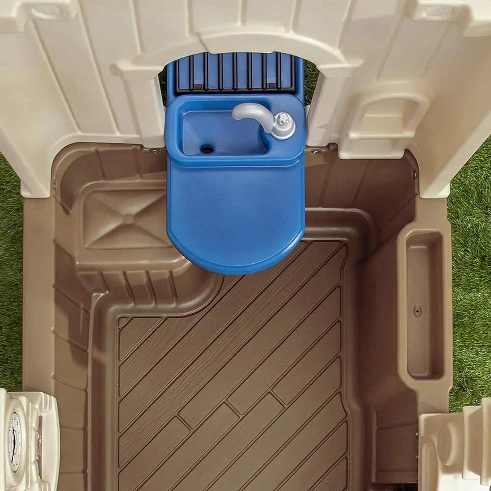Brown Plastic Kids Playhouse D515