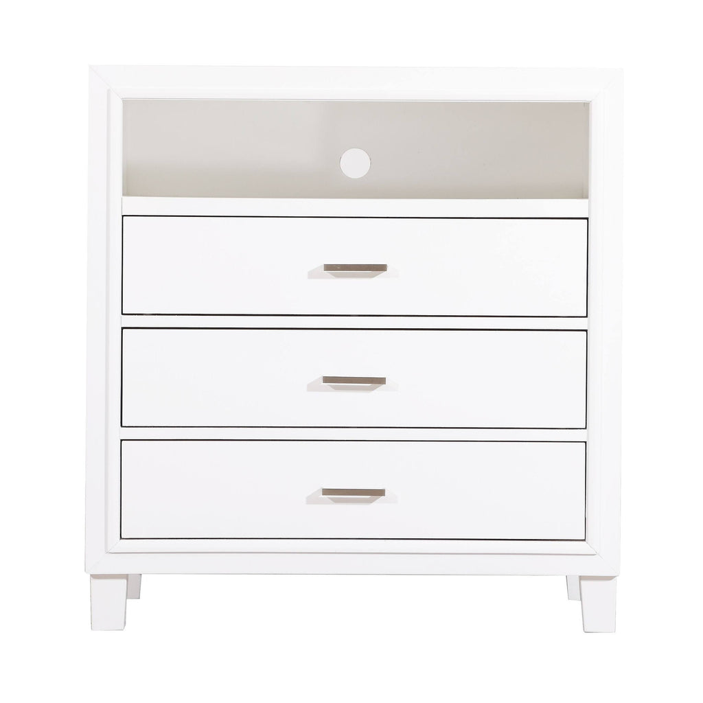 Cappuccino Media Chest V45644