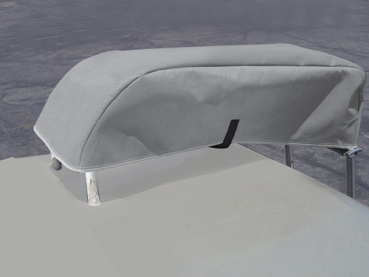 Gray/White Olefin Travel Trailer Cover 24' 1" - 26' E6321