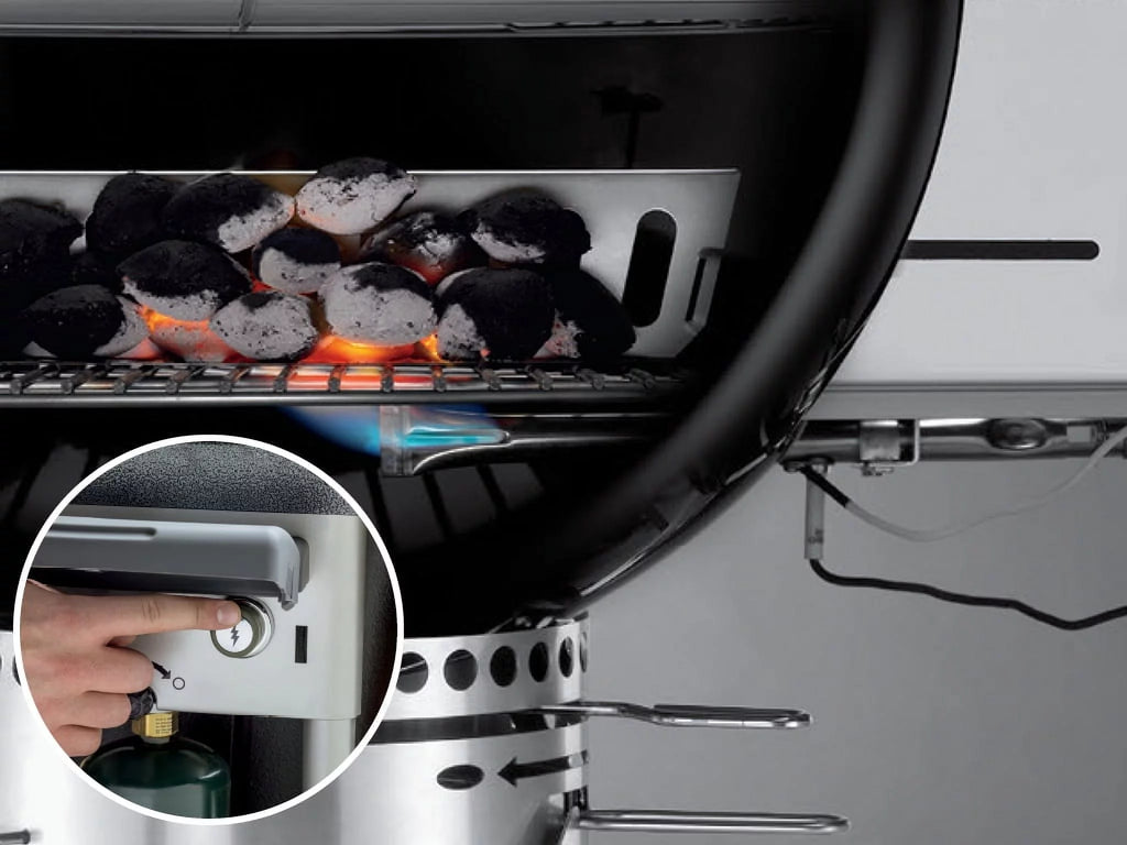 22" Black Charcoal Grill C7441