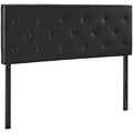 Black Full Vinyl Headboard P499