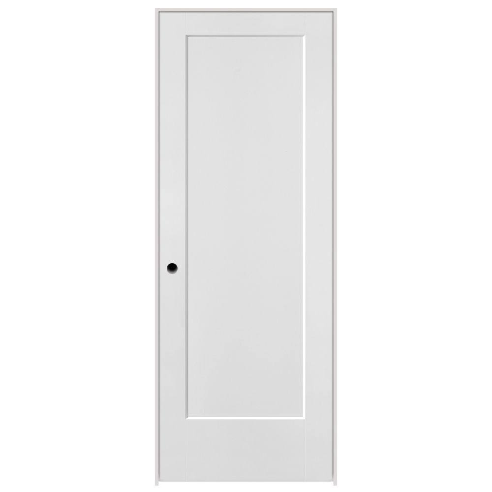 36 in. x 80 in. Solid Core Primed Composite Single Prehung Interior Door C1284