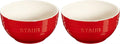 Ceramics Universal Bowl Set, 6.5-inch, Cherry, 32 Ounces O7396