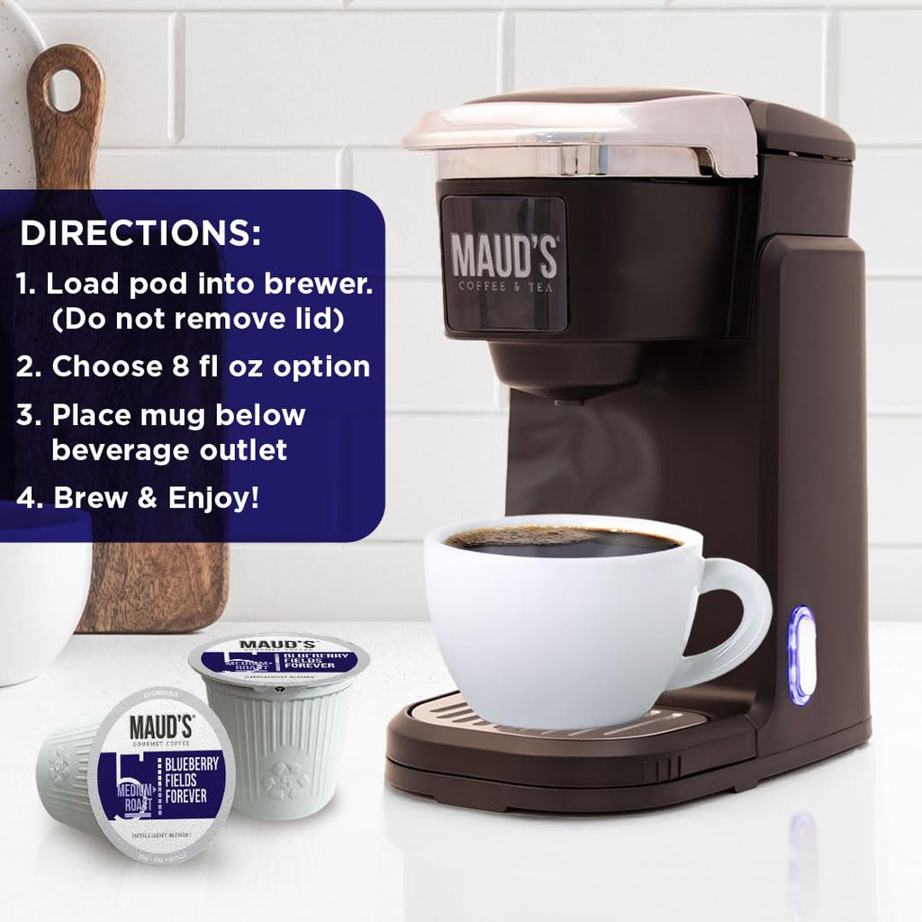 24 ct 100% Arabica Medium Roast Coffee Pods T9600