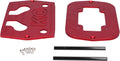 Battery Hold Down Tray Bracket Aluminum Red Pack of 2 Z25952