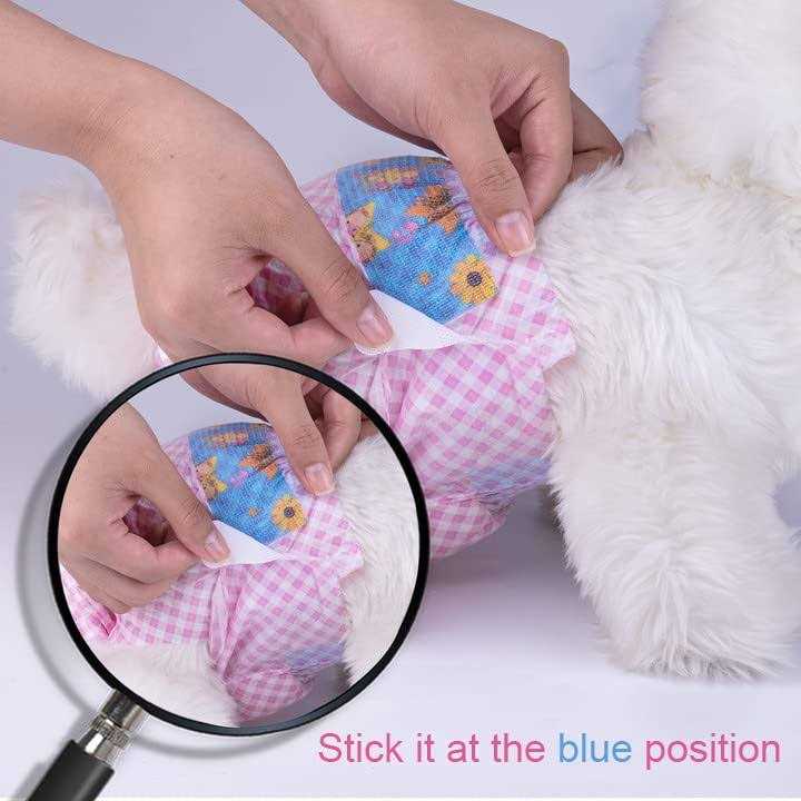 Disposable Female Dog Diapers with Adjustable Elastic Waistline T223