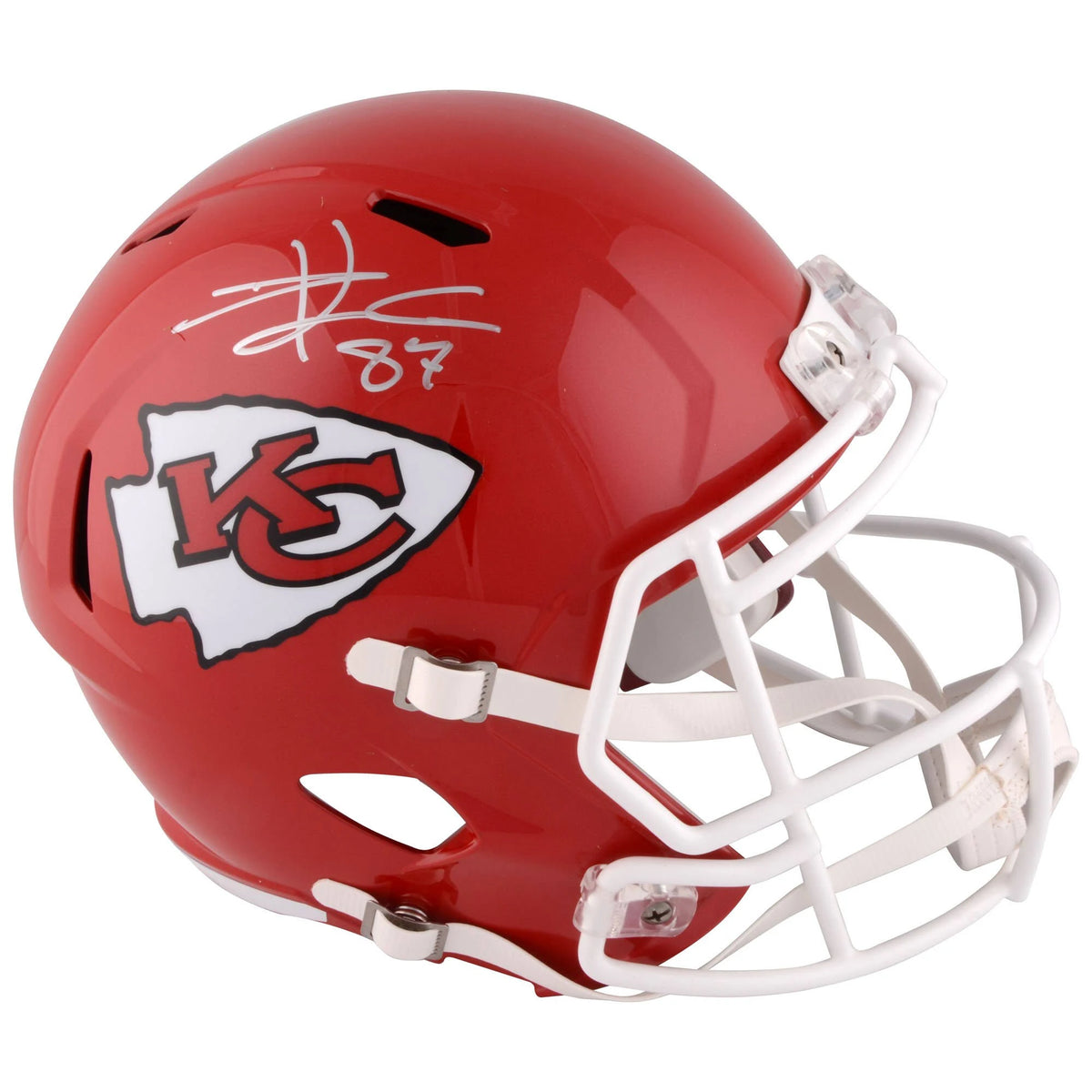 Autographed Speed Replica Helmet K218679