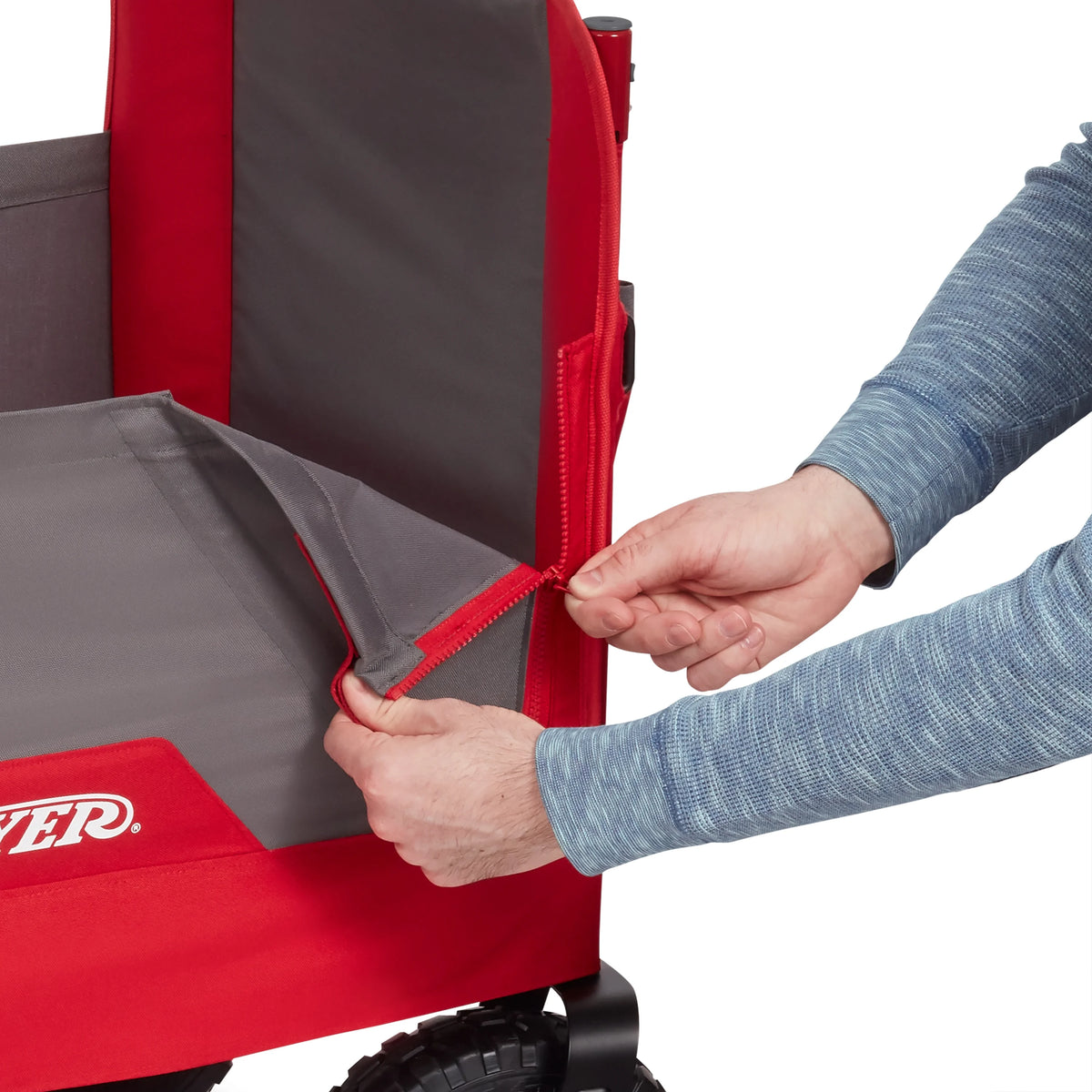 3-in-1 All-Terrain Fold Wagon with Canopy Z862