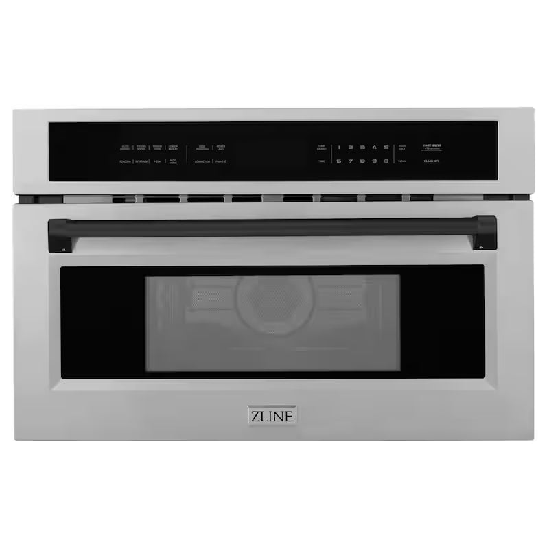 30 in. Built-In Microwave Oven in Stainless Steel & Matte Black X909