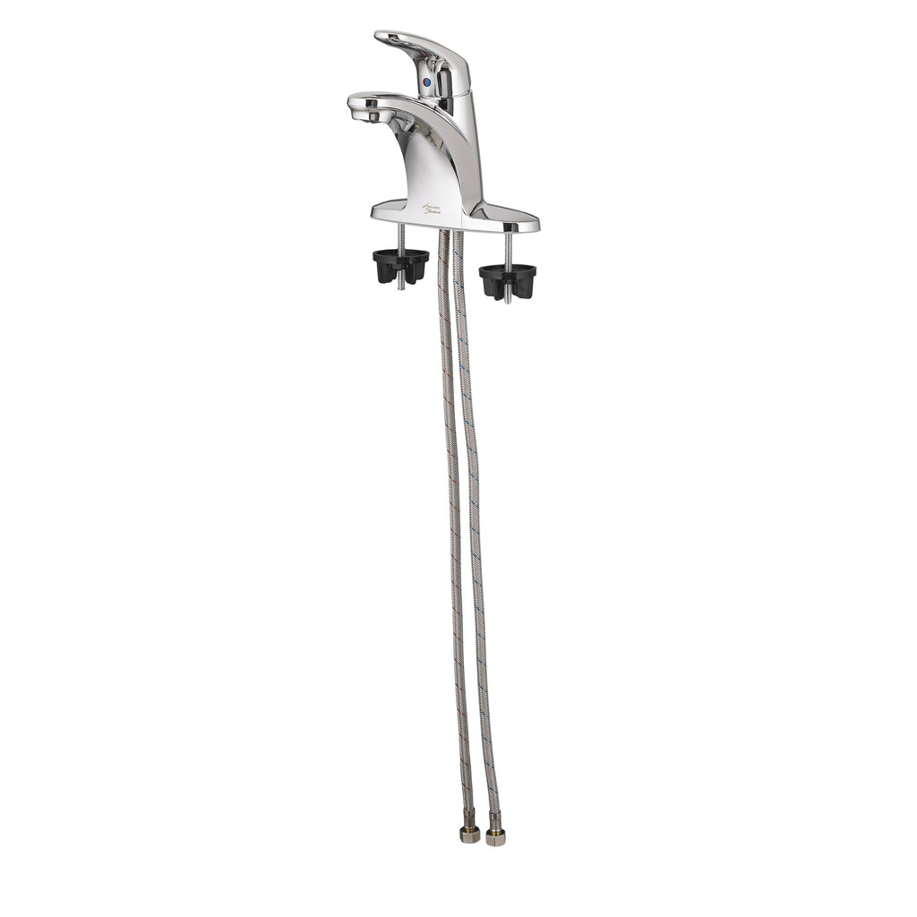 Single Handle Centerset Bathroom Faucet Polished Chrome S599