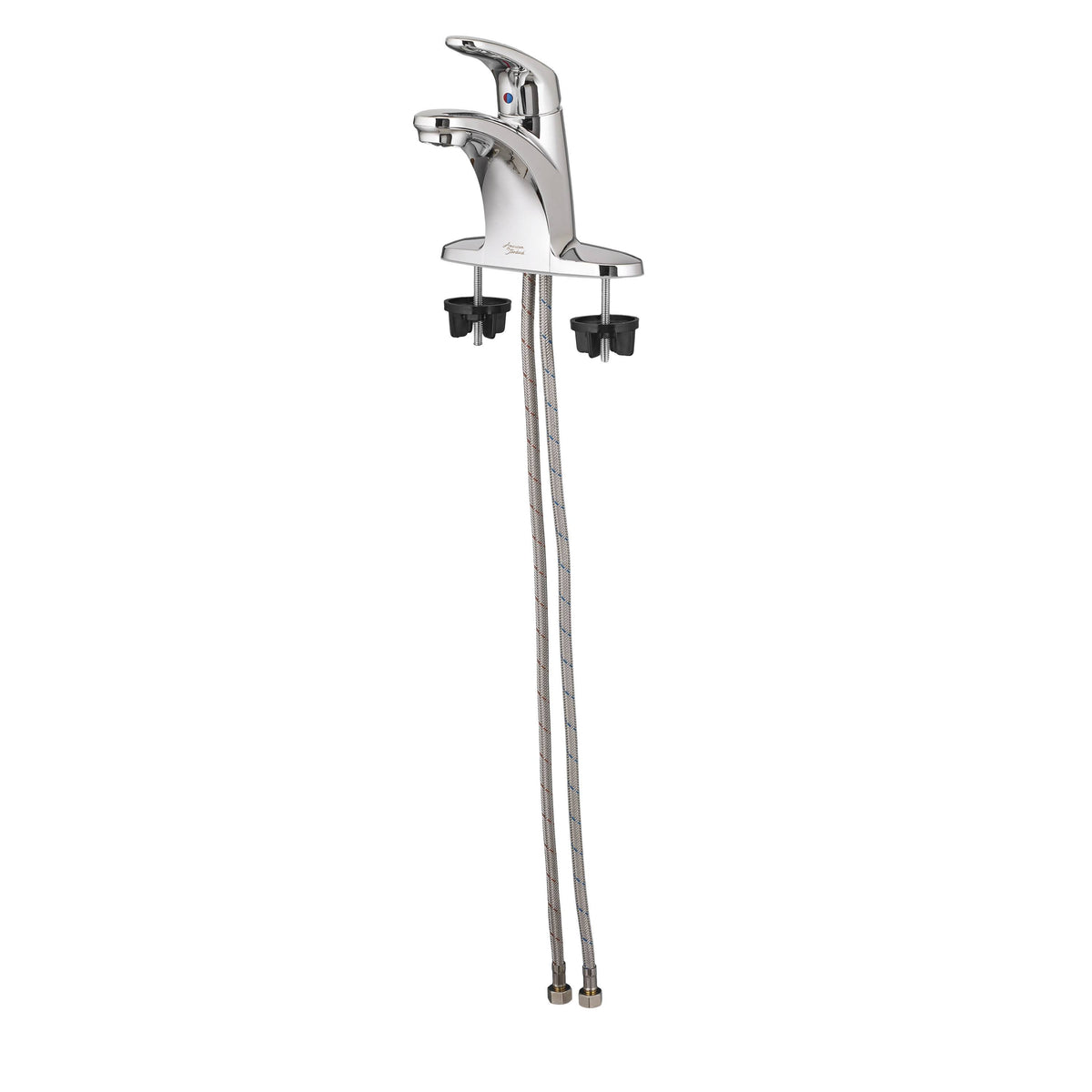 Single Handle Centerset Bathroom Faucet Polished Chrome S599