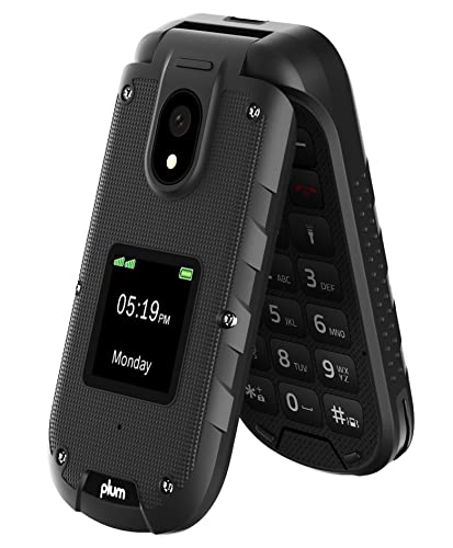Orange Rugged Flip Phone E430